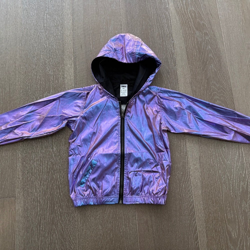 Balera Unisex Metallic Bomber Jacket Size SC (6/6X)